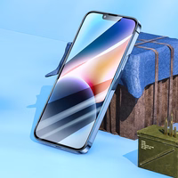 Borofone Aizsargstikls BF6 Diamond Armor Pilns Ekrāna HD iPhone 16e/14/13/13 Pro – 10 gab.