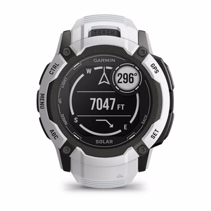 Garmin Instinct 2X Solar – GPS viedpulkstenis, MIP, 50 mm, balts