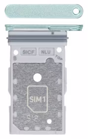 SIM card holder Samsung S931 S25/S936 S25 Plus Dual Piparmētru original (service pack)