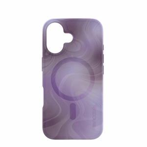 Incase Halo Case vāciņš ar MagSafe iPhone 16 tālrunim, Oil Slick Lilac krāsā