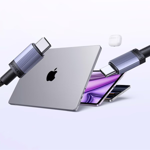 Ugreen USB-C uz USB-C PD kabelis 100W 5A 3m - melns