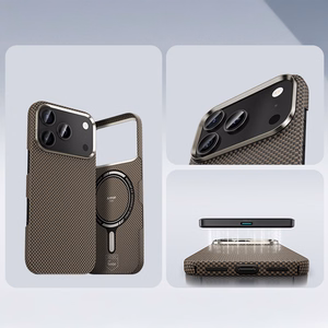 Benks Magnētiskais Armor Tint Kevlar 1000D (0069) Iphone 17 Pro zelta