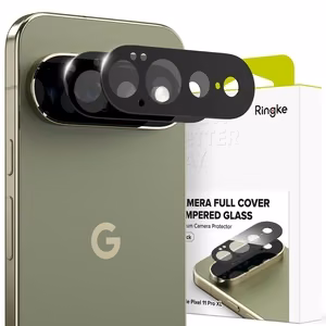 Ringke kameras objektīvu aizsargs modelim Google Pixel 11 Pro XL, 2 gab. – melns