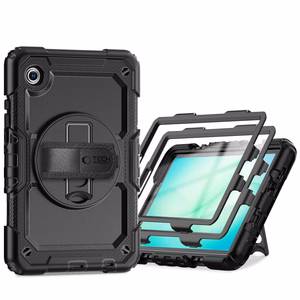 TECH-PROTECT SOLID maciņš GALAXY TAB A9 / A11 8.7 X110 / X115 / X133 / X135 melns