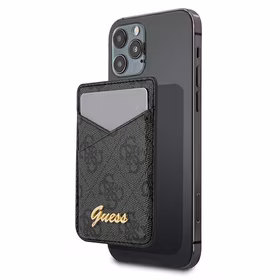 Guess Wallet Card Slot GUWMS4GTLBK MagSafe 4G pelēks/pelēks