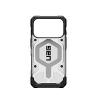 UAG Pathfinder Clear MagSafe Maciņš iPhone 17 Pro - Balts and Gray