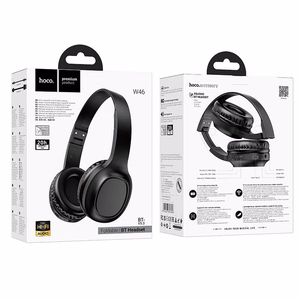 HOCO bezvadu austiņas Bluetooth W46 - melnas