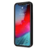 Ferrari FERCAHCP12SBK iPhone 12 mini 5.4" melns/melns cietais apvalks On Track Real Carbon