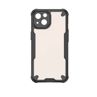 Matēts aizsargapvalks viedtālrunim iPhone 14 6,1" melns