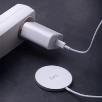 Forever MAWC-400 magnētiskais bezvadu lādētājs 15W balts 3in1