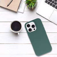 Tel Protect silikona viedtālruņa apvalks Iphone 16 Pro tumši zaļš