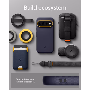 Spigen Nano Pop MagSafe maciņš, paredzēts Google Pixel 11 Pro XL, tumši zils
