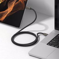 Ringke USB-C 3.2 Gen. PD240W kabelis 200cm - melns