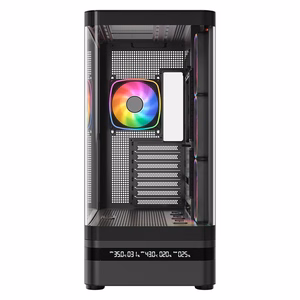 MODECOM Volcano AQ200 ARGB Midi melns