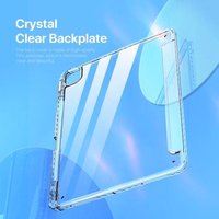 DUX DUCIS planšetdatora maciņš (m) UNID saliekams ar zīmuli uzglabāšanas vietu iPad Pro 13 (2024) melns