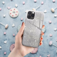 SHINING viedtālruņa apvalks XIAOMI Redmi 15 4G / 15 5G (171.1mm) sudraba