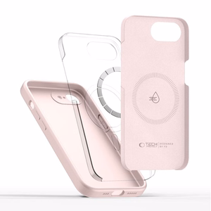 TECH-PROTECT Silikona MAGSAFE Iphone 16E / 17E Pink Pearl