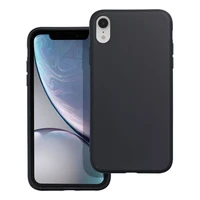 Matēts viedtālruņa apvalks IPHONE XR melns