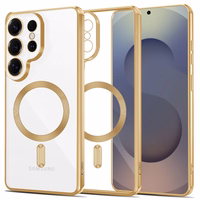 Tech-Protect MagFlex Maciņš for Samsung Galaxy S26 Ultra - caurspīdīgs zelta