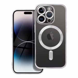 ELECTRO MAG COVER viedtālruņa apvalks ar MagSafe iPhone 14 Pro sudrabains