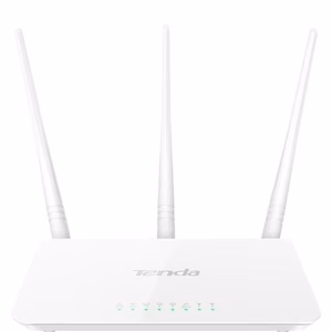 Tenda F3 bezvadu maršrutētājs Fast Ethernet balts