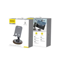 Dudao F17M 360° metāla tālruņa statīvs – pelēks