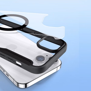 Dux Ducis Skin X Pro Magnētiskais Atveramais MagSafe apvalks iPhone 15 Plus - melns