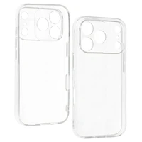 Aizmugurējais viedtālruņa apvalks 2 mm Perfect Iphone 17 Pro caurspīdīgs