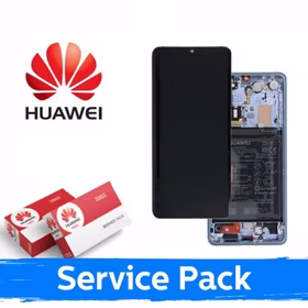 LCD Displejs Saderīgs ar Huawei P30 Ar Frame / Breathing Crystal / (Service Pack)