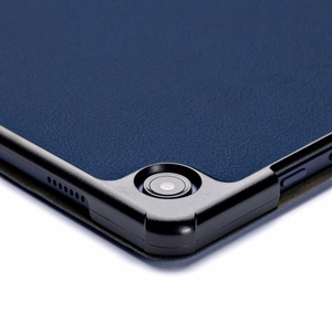 Reach Smart Leather maciņš Samsung X610/X616 Tab S9 FE Plus tumši zils