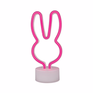 Neon LED on statīvs RABBIT rozā USB-C FSC-10 Forever Light