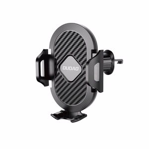 Dudao F2+ smartphone turētājs for the air vent with clamp - melns