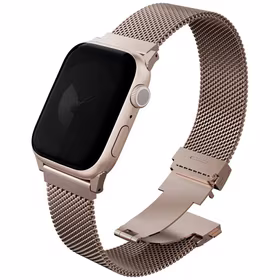 Siksniņa UNIQ Dante Pro priekš Apple Watch 49/46/45/44mm nerūsējošais tērauds metālisks rozā