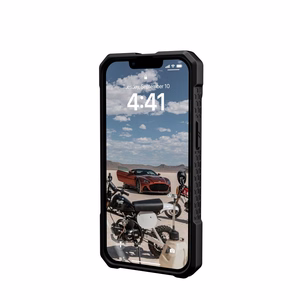 UAG Monarch MagSafe vāciņš iPhone 14 Plus - melns oglekļa raksts