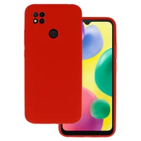 Vennus Case Silicone Lite viedtālruņa apvalks Xiaomi Redmi 10A sarkans (m)