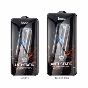 Закалённое стекло для iPhone 15 PLUS / 16 PLUS Hoco HD Anti-static 25 шт G10