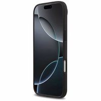 Mercedes Ādas Zvaigznes Raksts Svītras Magnētiskais viedtālruņa apvalks iPhone Air - melns