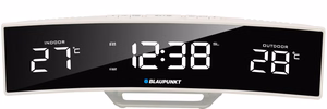 Blaupunkt CR12WH digitālais modinātājs, melns/balts
