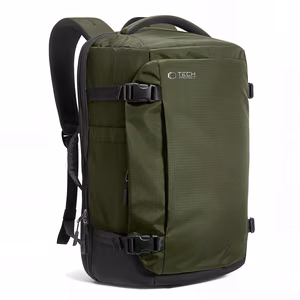 Tech-Protect Defender S70 RYANAIR & WIZZAIR 24L Laptop Backpack - Dark Green