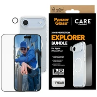 CARE by PanzerGlass flagmanis pētnieks 3in1 apvalks + stikls + lēca iPhone Air