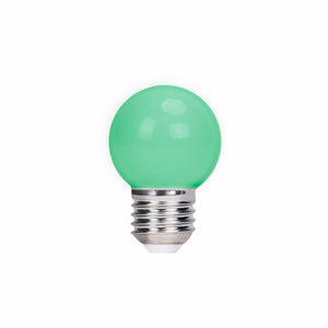 Forever Light LED spuldze E27 G45 2W 230V zaļa 5 gab.