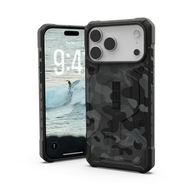 UAG Pathfinder Magnētiskais viedtālruņa apvalks iPhone 17 Pro Max - melns un pelēks