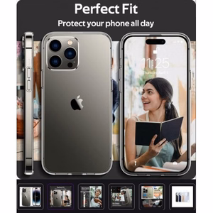 Telefona maciņš X-Level Antislip priekš Google Pixel 8 Pro, caurspīdīgs