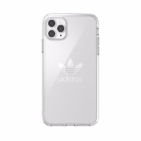Adidas OR PC apvalks Liels logotips iPhone 11 Pro Max - caurspīdīgs