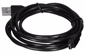 Gembird 1.8m USB 2.0 A/mini-USB M USB kabelis USB A Mini-USB B melns