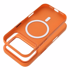 K-Look maciņš ar MagSafe saderību iPhone 16 PRO, oranžs