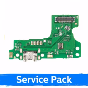 Charging Port Saderīgs ar Huawei Y6 2019 Ar Flex / Plata Original (Service Pack)