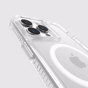 Case-Mate Ultra Tough+ D3O MagSafe vāciņš ierīcei iPhone 15 Pro Max, caurspīdīgs