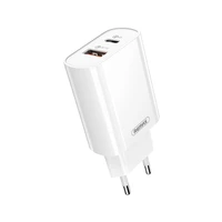 Lādētājs Remax RP-U37 20W USB-C/USB-A, balts