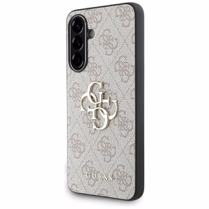 Guess Big 4G Logo Classic Logo viedtālruņa apvalks Samsung Galaxy A56 - rozā